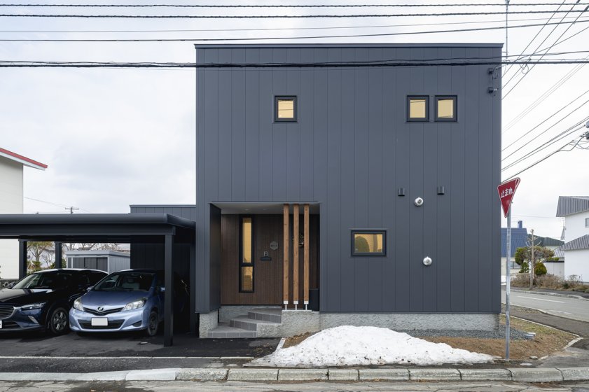 和の雰囲気が心地よい茶室のある住まい外観